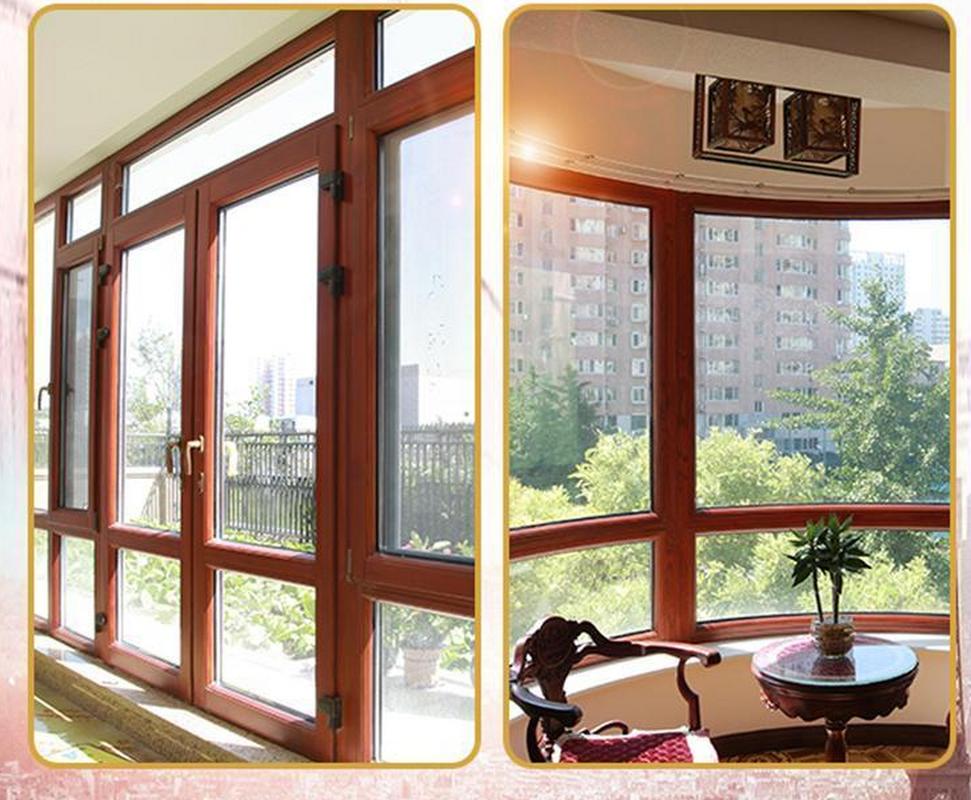 铝包木门窗纯木内质,金属外衣,内木外铝和谐统一,内木结构与室内